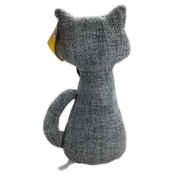 Elements Decorative Cat Door Stopper | NWT | Gray White Black - Picture 3 of 13
